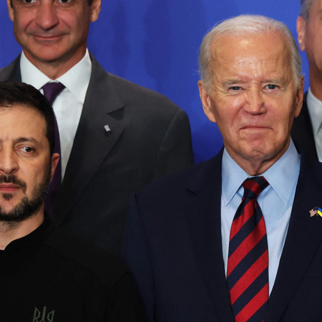 Ukrajinski predsjednik Volodimir Zelenski i američki predsjednik Joe Biden