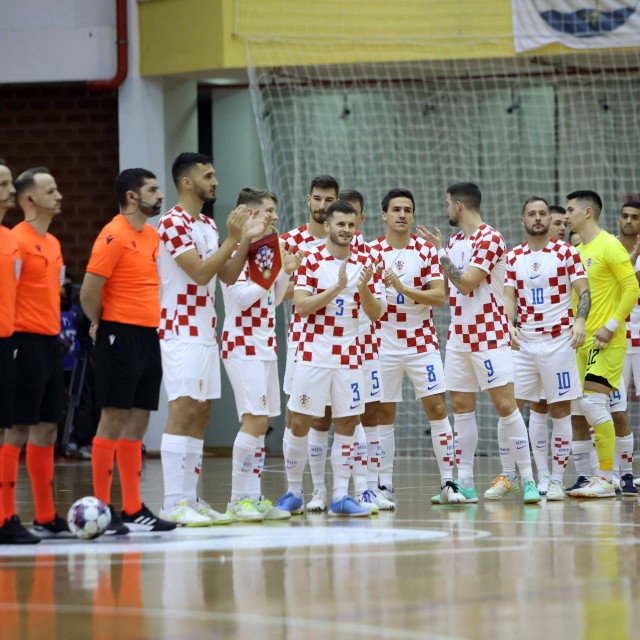 Hrvatska futsal reprezentacija (arhivska fotografija)