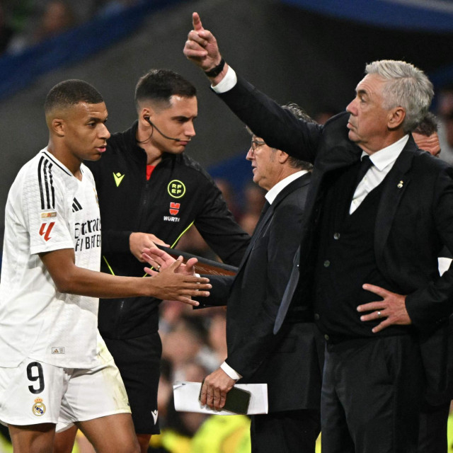 Kylian Mbappe i Carlo Ancelotti