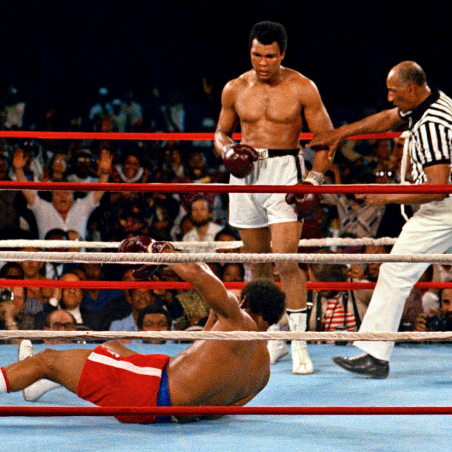 George Foreman vs. Muhammad Ali