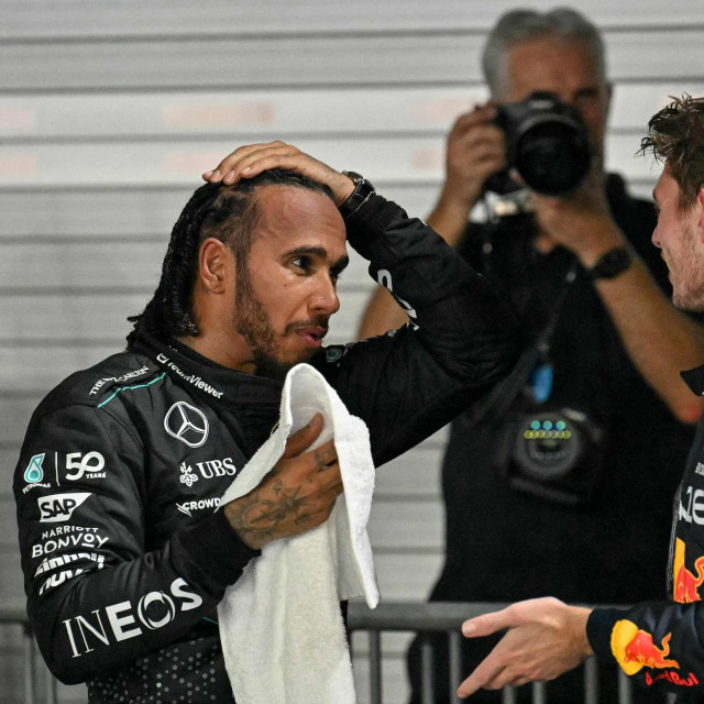 Lewis Hamilton i Max Verstappen