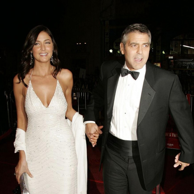 Lisa Snowdon i George Clooney