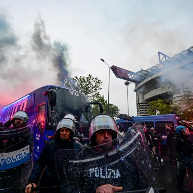 Policija prije derbija Inter-Milan