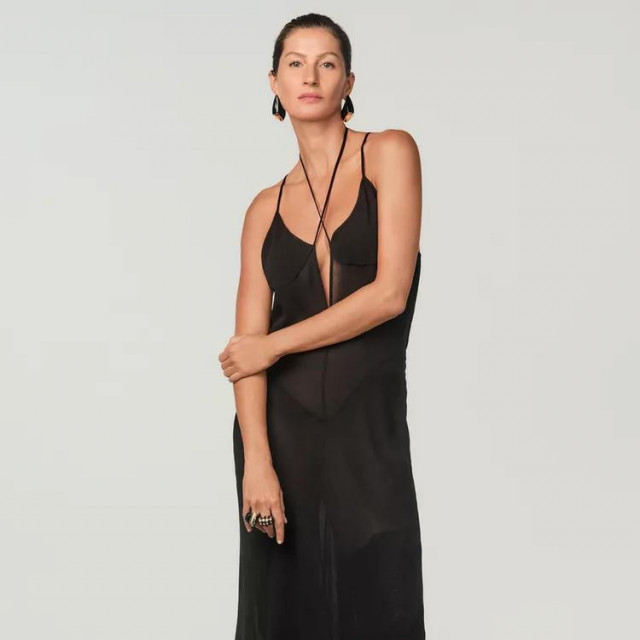 Zara maxi slip haljina (153 eura)