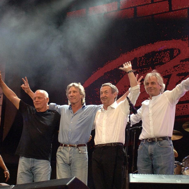 Dave Gilmore, Roger Waters, Nick Mason i Rick Wright