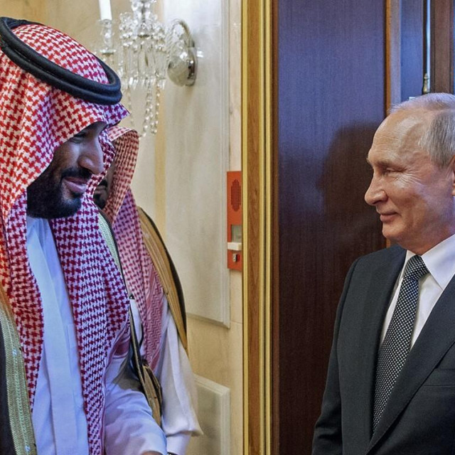 Saudijski prijestolonasljednik Mohammed bin Salman i Vladimir Putin