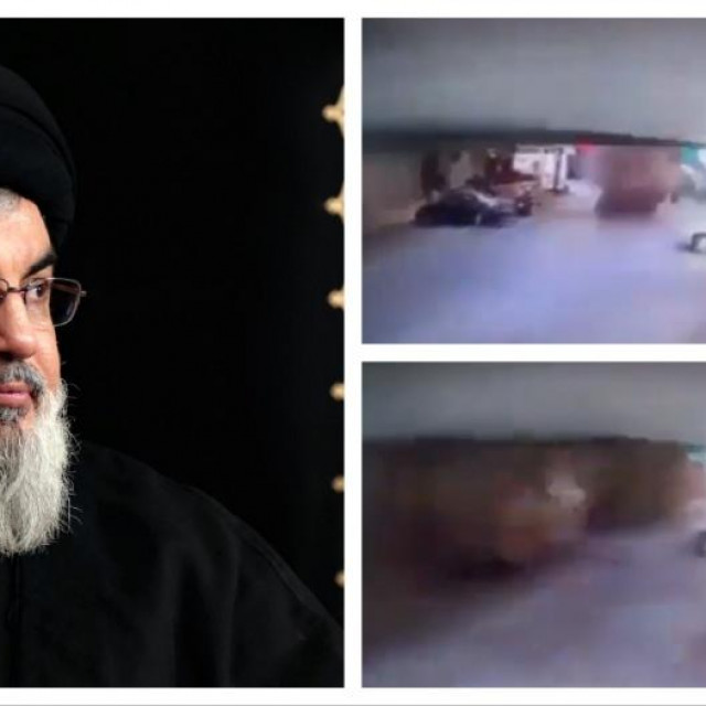 Hasan Nasrallah, snimka eksplozije u Bejrutu