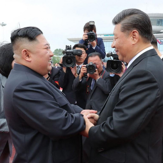 Kim Jong Un i Xi Jinping