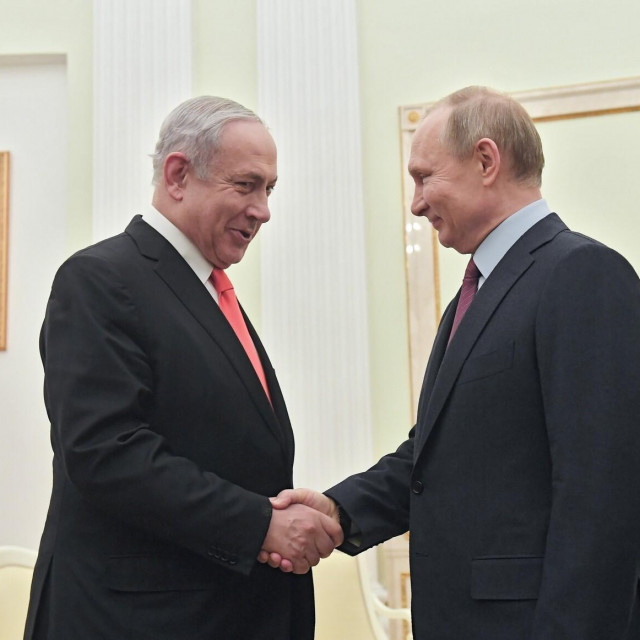 Benjamin Netanyahu i Vladimir Putin