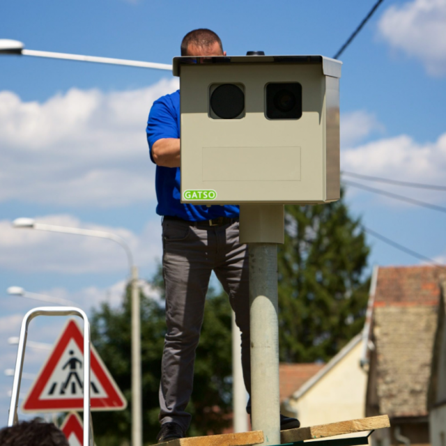 Postavljanje kamere, ilustracija