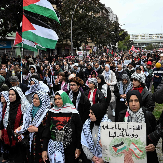 Propalestinski prosvjed u Berlinu