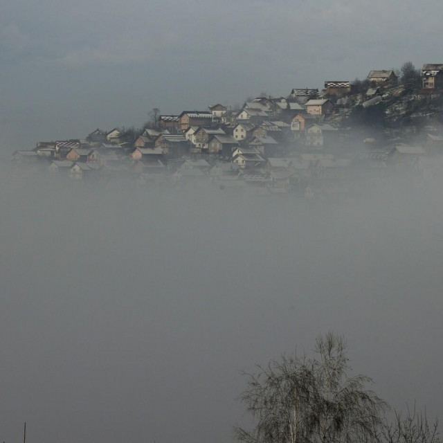 Pogled na Sarajevo s Trebevića