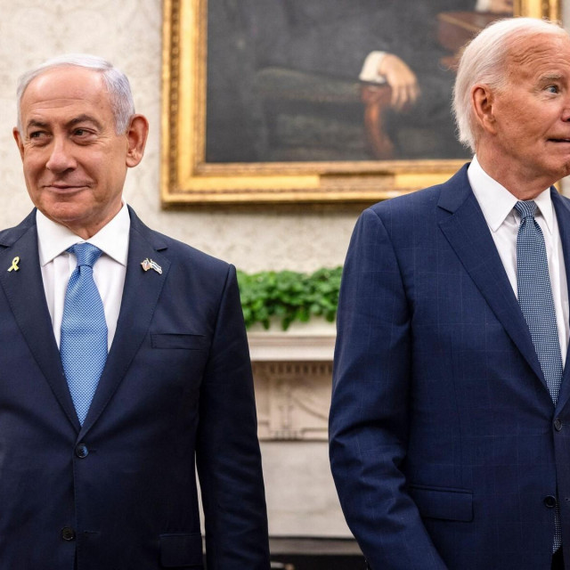 Benjamin Netanyahu i Joe Biden