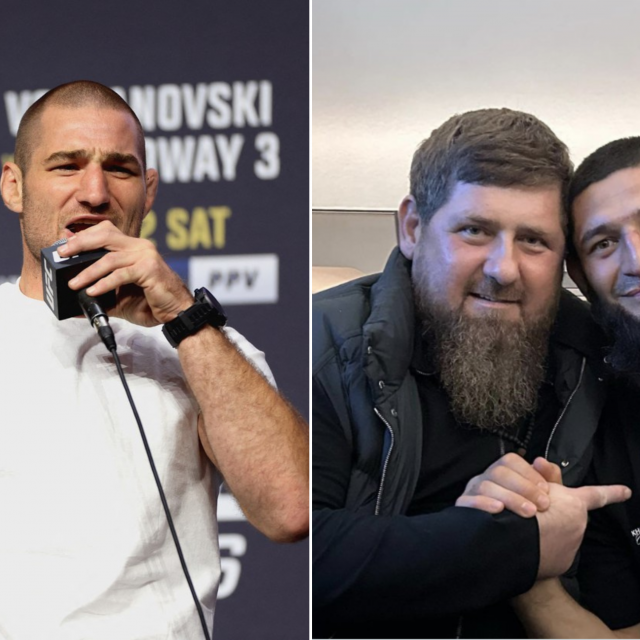 Sean Strickland, Ramzan Kadyrov i Khamzat Chimaev