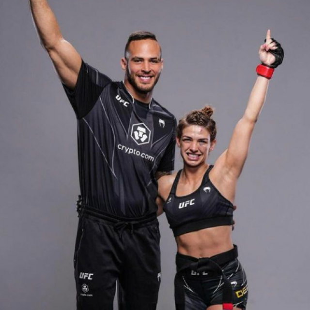 Antonio Trocoli (lijevo) i Mackenzie Dern (desno)