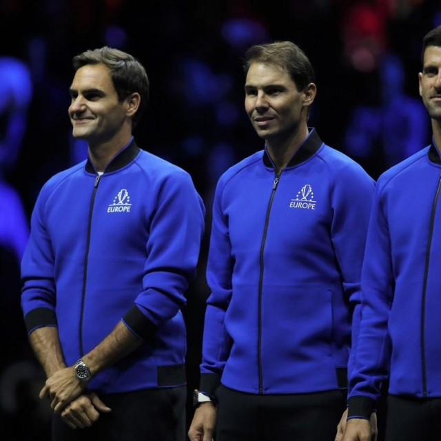 Roger Federer, Rafael Nadal, Novak Đoković