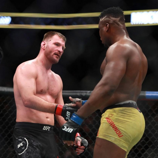 Stipe Miočić i Francis Ngannou 