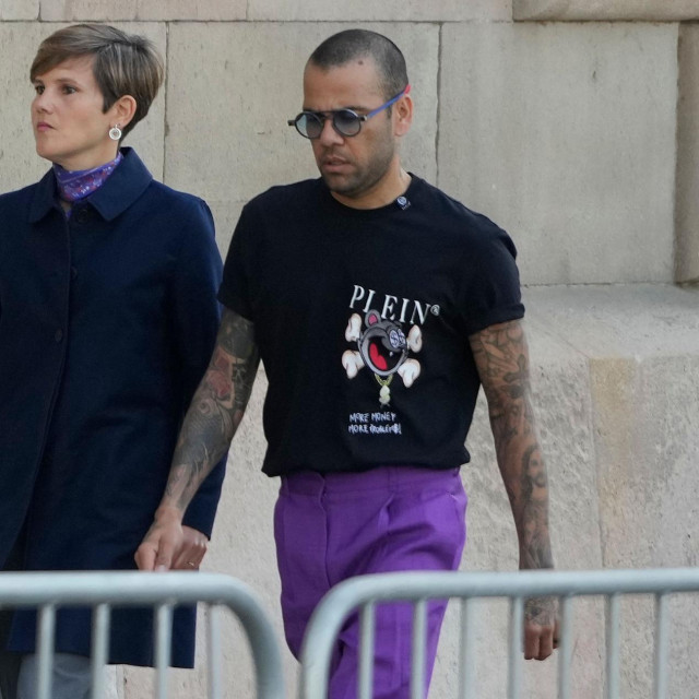 Dani Alves i njegova odvjetnica Ines Guardiola