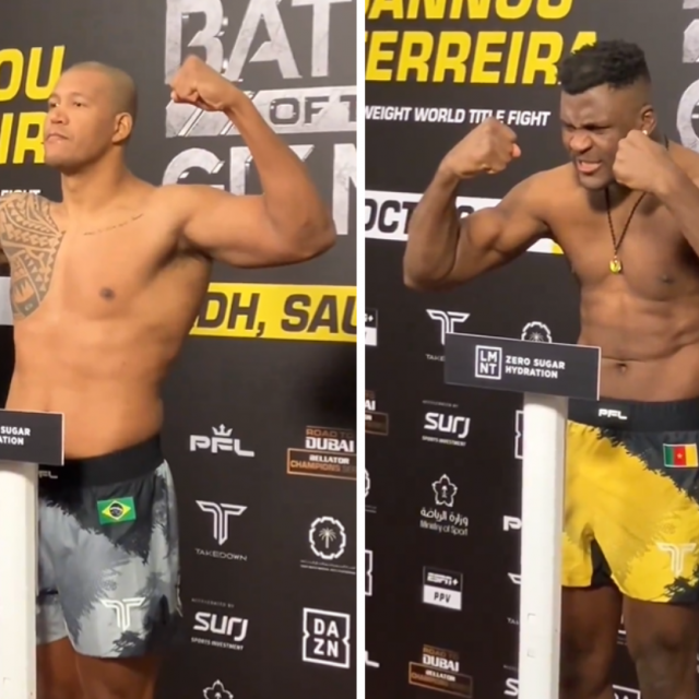 Renan Ferreira (lijevo) | Francis Ngannou (desno)