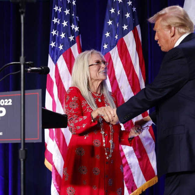 Miriam Adelson i Donald Trump 