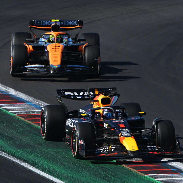 Max Verstappen (Red Bull) i Lando Norris (McLaren)