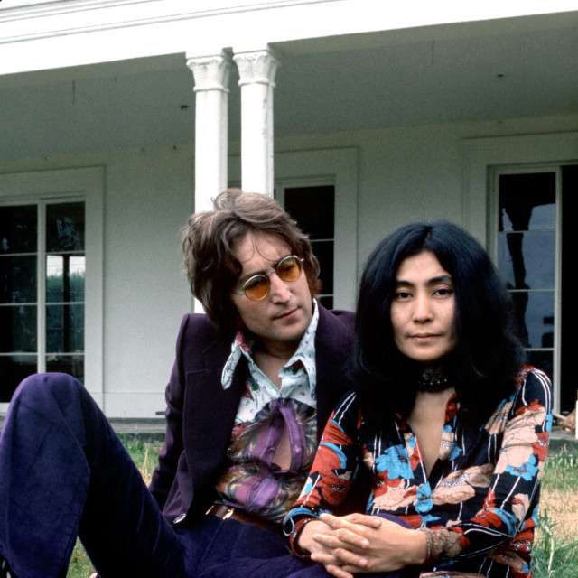 John lennon s Yoko Ono 1970. godine