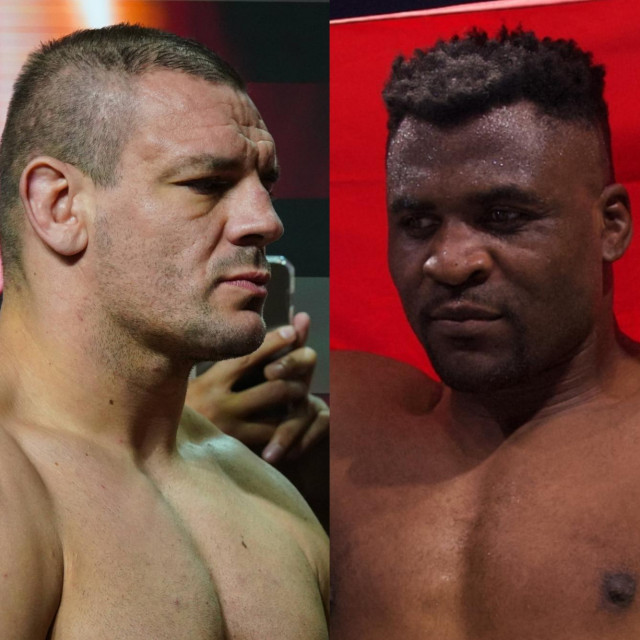 Ante Delija i Francis Ngannou