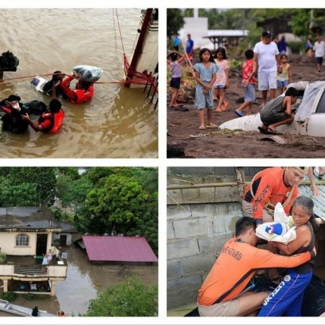 Tropska oluja Trami poharala je Filipine