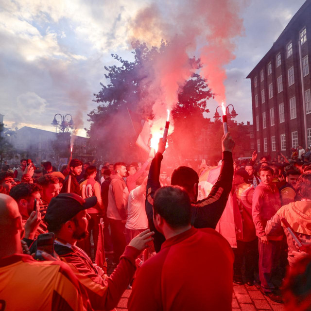 Navijači Galatasaraya (arhivska fotografija)