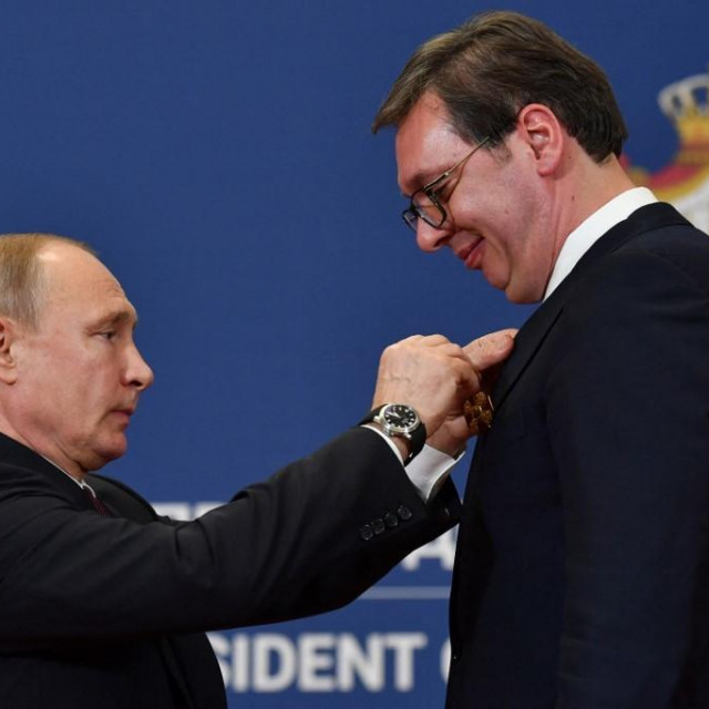 Vladimir Putin i Aleksandar Vučić