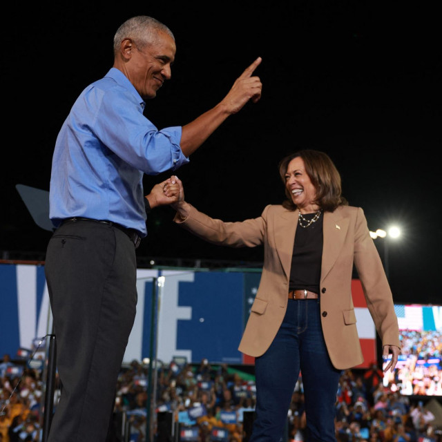 Kamala Harris i Barack Obama