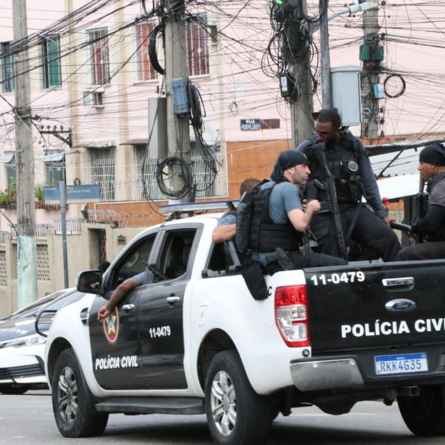 Brazilska policija, ilustracija