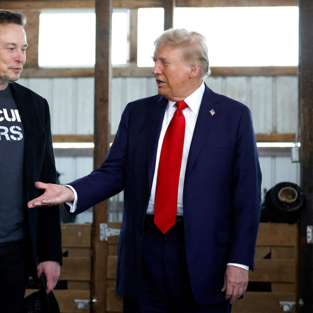 Elon Musk i Donald Trump 