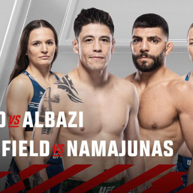 Službeni poster za UFC Edmonton