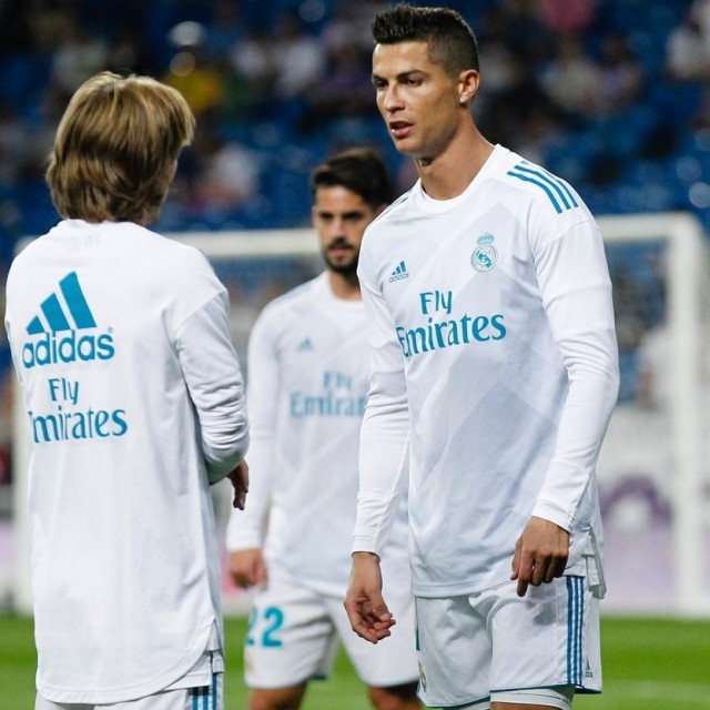 Luka Modrić i Cristiano Ronaldo