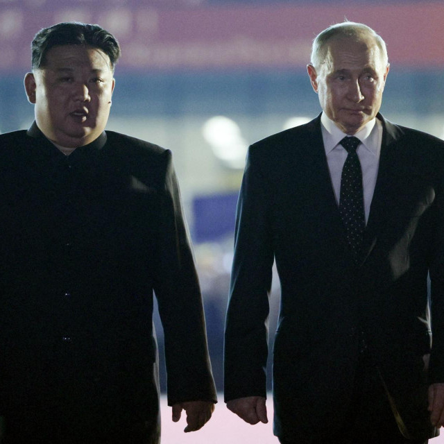 Kim Jong-un i Vladimir Putin