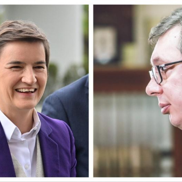 Ana Brnabić i Aleksandar Vučić