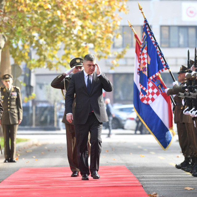 Dolazak predsjednika Zorana Milanovića