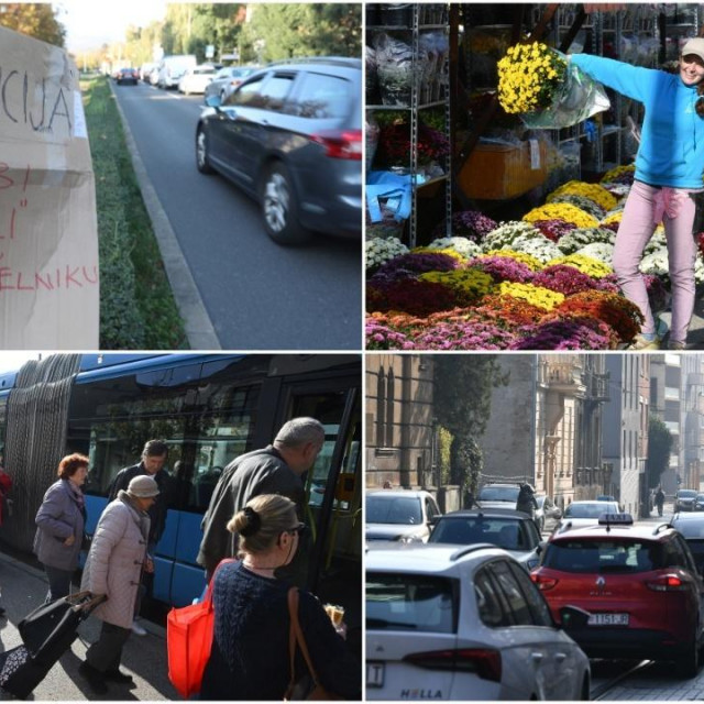 Dan ouči Svih svetih vladaju velike gužve na grobljima