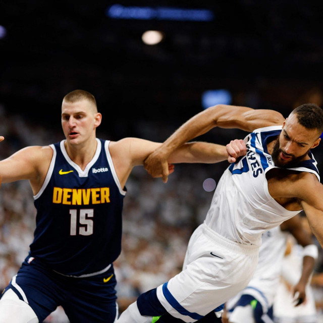 Nikola Jokić i Rudy Gobert