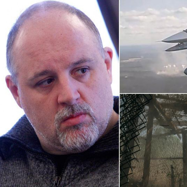 Igor Tabak; ruski Su-34 borbeni avioni; prizor s fronte u Ukrajini