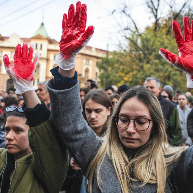 Prosvjed građana u Beogradu