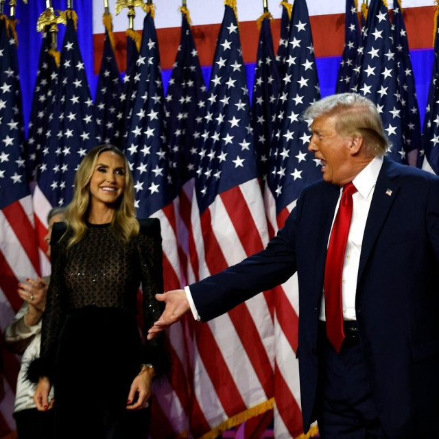 Lara Trump, Donald Trump i Melania Trump