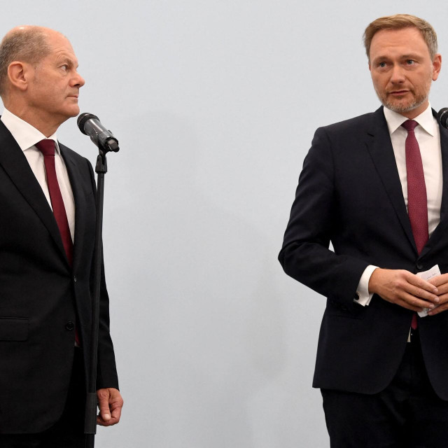 Olaf Scholz i Christian Lindner