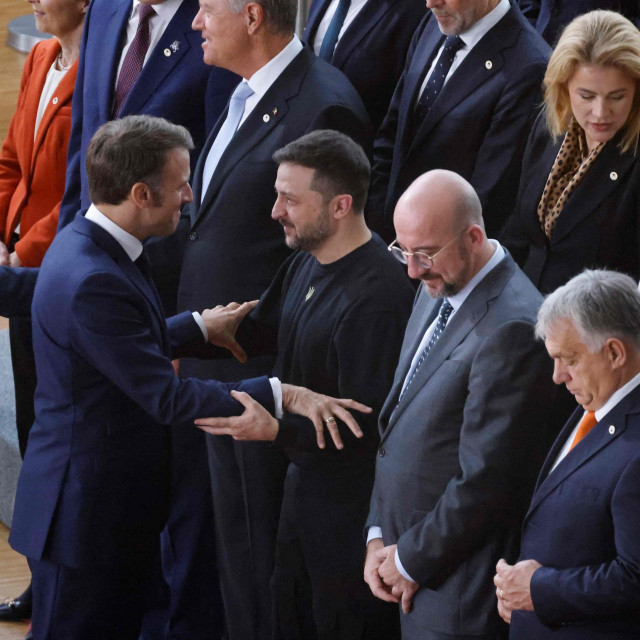 Emmanuel Macron i Volodimir Zelenski, arhivska fotografija