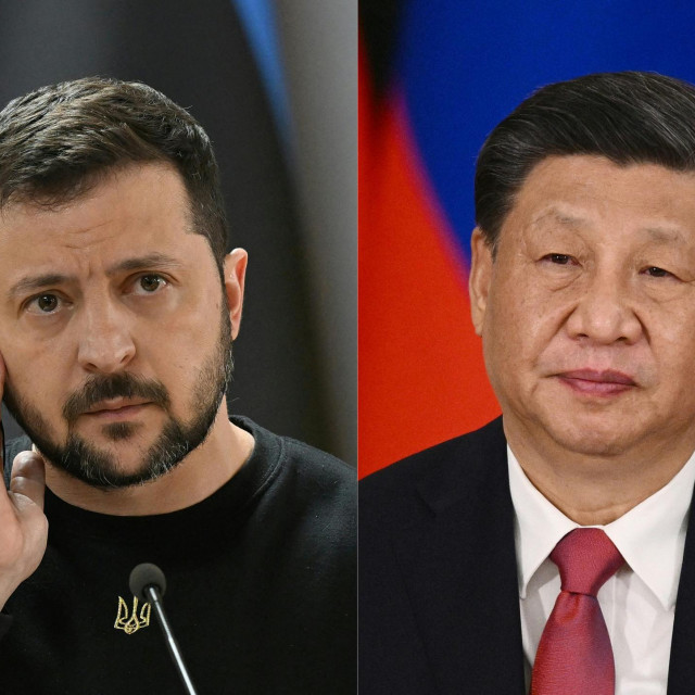 Volodimir Zelenski; Xi Jinping