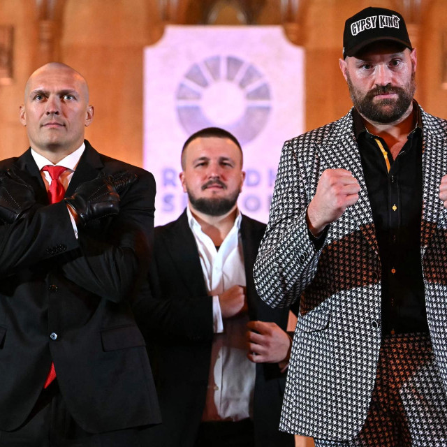 Usyk vs. Fury 2 press konferencija u Londonu 