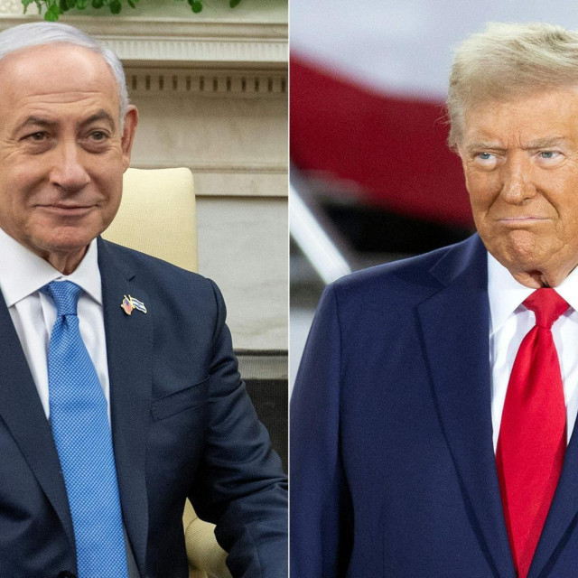 Benjamin Netanyahu i Donald Trump