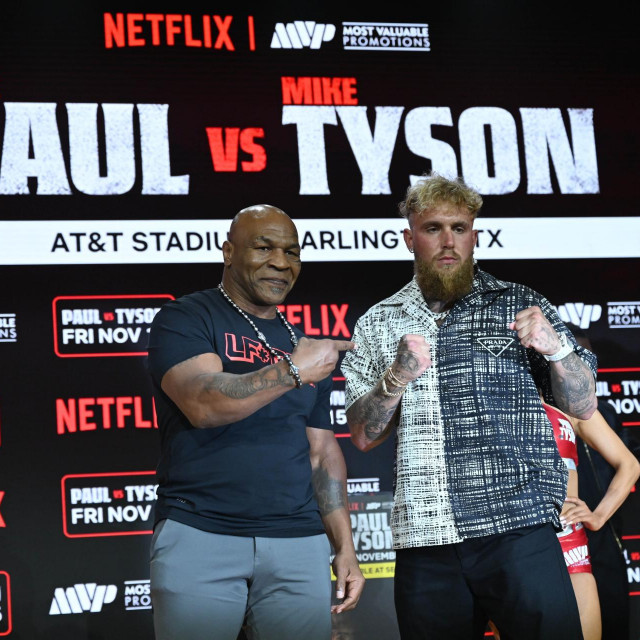 Mike Tyson i Jake Paul 