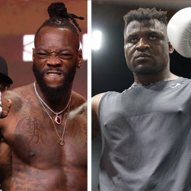 Deontay Wilder i Francis Ngannou